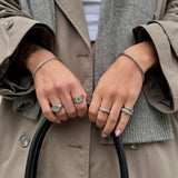 Wind Loop Ring, 925 Silver