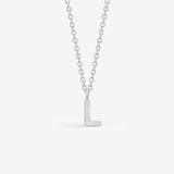 Classic Letter Necklace 925 Silver