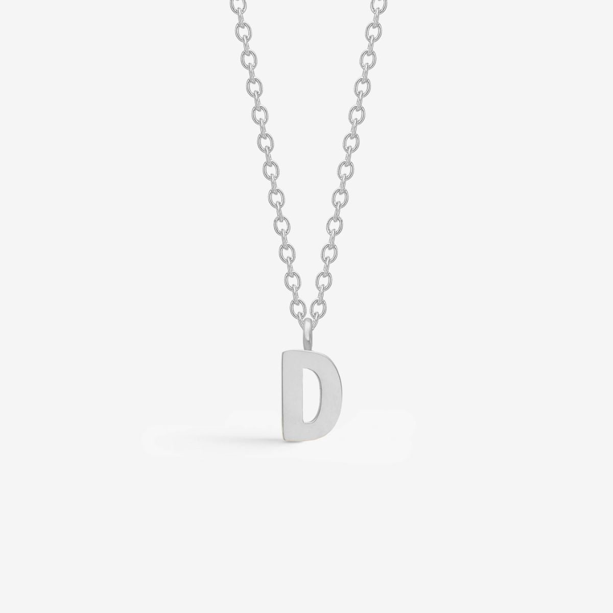 Classic Letter Necklace 925 Silver