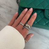 Dome Ring, 925 Silver