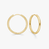 Classic Hoop Earrings 18K Gold Plated · 20 mm
