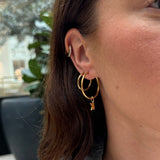 Classic Creole Hoops 18K Gold Plated 25 mm