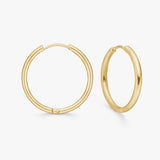 Classic Creole Hoops 18K Gold Plated 25 mm