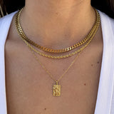 Rope Choker 18K Gold Plated 3 mm