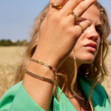 Sun Kiss Bracelet 18K Gold Plated