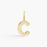 Classic Letter Pendant 18K Gold Plated
