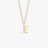 Classic Letter Necklace 18K Gold Plated