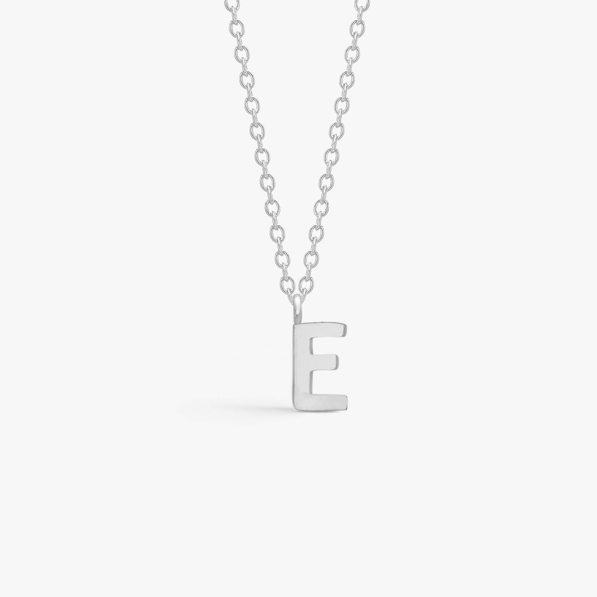 Classic Letter Necklace 925 Silver