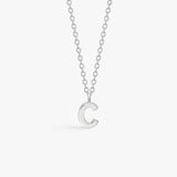 Classic Letter Necklace 925 Silver