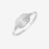 Sun Kiss Oval Ring 925 Silver