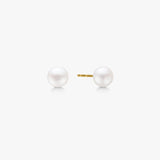 Classic Pearl Stud Earrings 5 mm