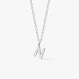 Classic Letter Necklace 925 Silver