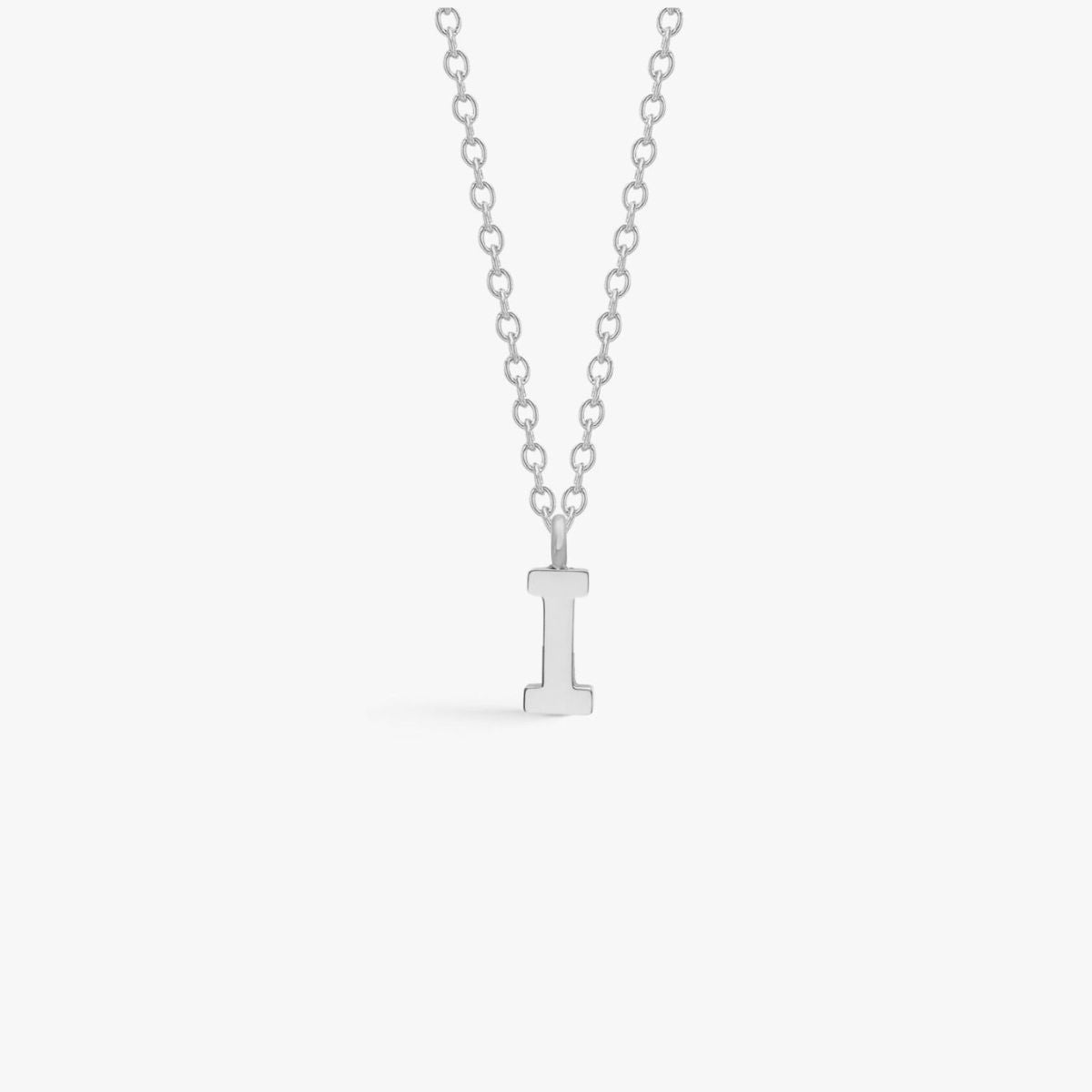 Classic Letter Necklace 925 Silver