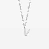Classic Letter Necklace 925 Silver