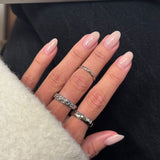 Classic Band Ring, 925 Silver, 2 mm