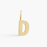 Classic Letter Pendant 18K Gold Plated