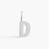 Classic Letter Pendant Silver Plated