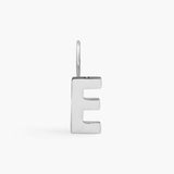 Classic Letter Pendant Silver Plated