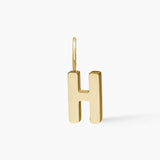 Classic Letter Pendant 18K Gold Plated