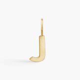 Classic Letter Pendant 18K Gold Plated