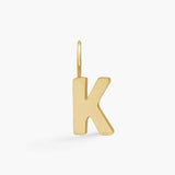 Classic Letter Pendant 18K Gold Plated
