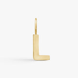 Classic Letter Pendant 18K Gold Plated