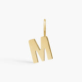 Classic Letter Pendant 18K Gold Plated