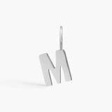 Classic Letter Pendant Silver Plated