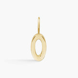 Classic Letter Pendant 18K Gold Plated