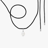 Classic Pearl Pendant, 925 Silver, 7 mm