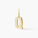 Classic Letter Pendant 18K Gold Plated