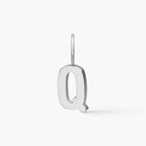Classic Letter Pendant Silver Plated