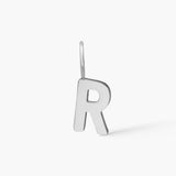 Classic Letter Pendant Silver Plated