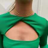 Sun Kiss Choker 18K Gold Plated