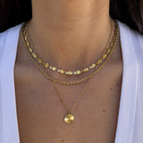 Sun Kiss Choker 18K Gold Plated