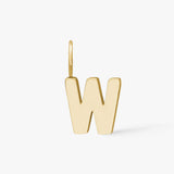 Classic Letter Pendant 18K Gold Plated