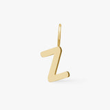 Classic Letter Pendant 18K Gold Plated